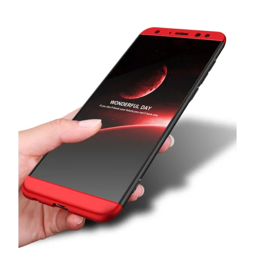 360 Több részes tok Huawei Mate 10 Lite fekete/ezüst - 3