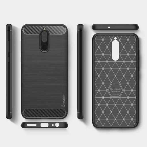 iPaky vékony, rugalmas TPU tok Huawei Mate 10 Lite szürke - 4