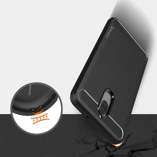 iPaky vékony, rugalmas TPU tok Huawei Mate 10 Lite szürke - 5