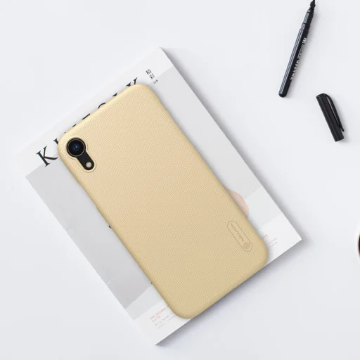 Nillkin Super Frosted iPhone XR tok arany színben - 5