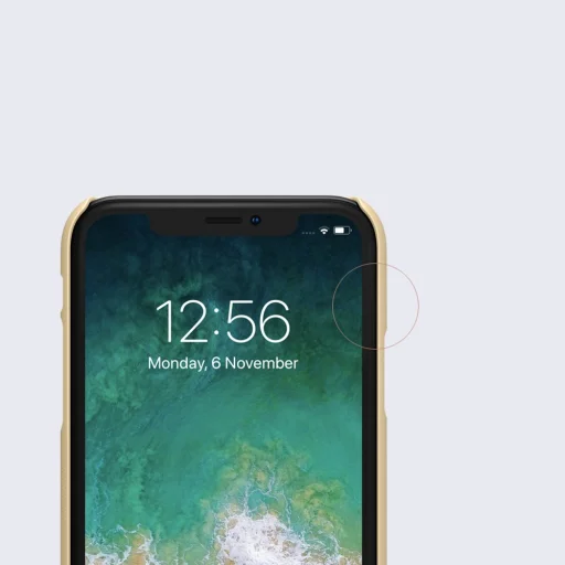 Nillkin Super Frosted iPhone XR tok arany színben - 6