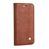 Prestige elegáns fliptok iPhone XR barna színben thumbnail