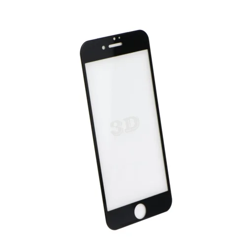 5D kijelzővédő üvegfólia iPhone XR/11 fekete kerettel - 2