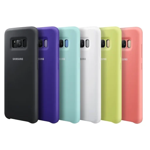 Samsung szilikon tok Samsung S9 G960 pink színben - 5