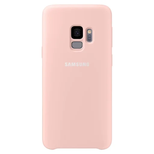 Samsung szilikon tok Samsung S9 G960 pink színben - 1