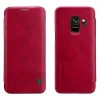 Nillkin Qin bőr fliptok Samsung S9 G960 piros színben thumbnail