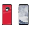 9H üveg hátlapú tok iPhone  S9 piros/fekete színben - 3