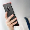 Baseus Armor áttetsző TPU tok Samsung S9 G960 piros színű kerettel - 12