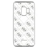 GUESS 4G áttetsző TPU tok Samsung S9 ezüst thumbnail