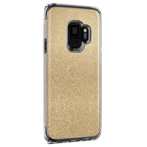 Spigen Vékony Glitteres tok Samsung S9 arany - 7