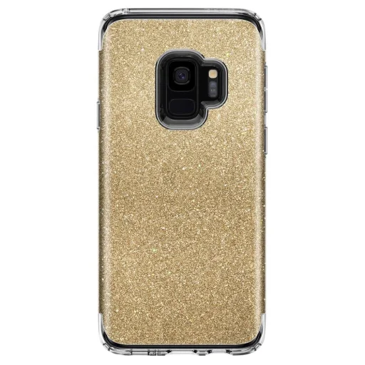 Spigen Vékony Glitteres tok Samsung S9 arany - 5