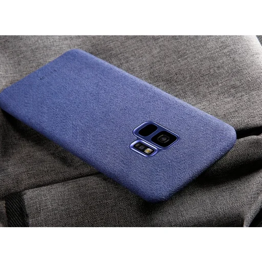 Baseus Stílusos kemény tok Samsung S9 kék - 9