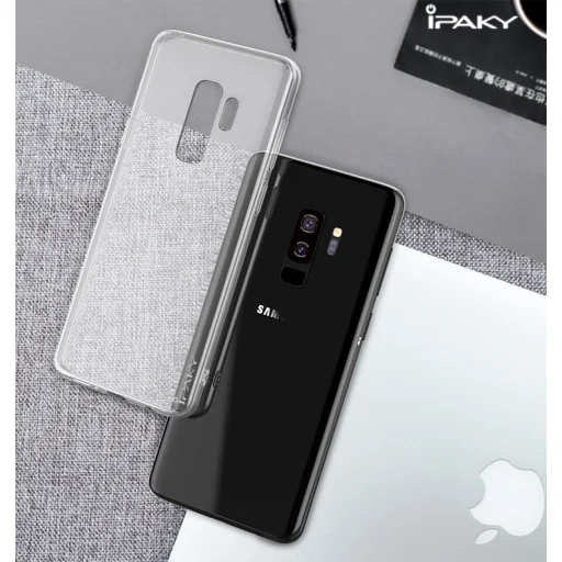 IPAKY Effort TPU tok és kijelzővédő Samsung S9 G960 áttetsző kialakításban - 7