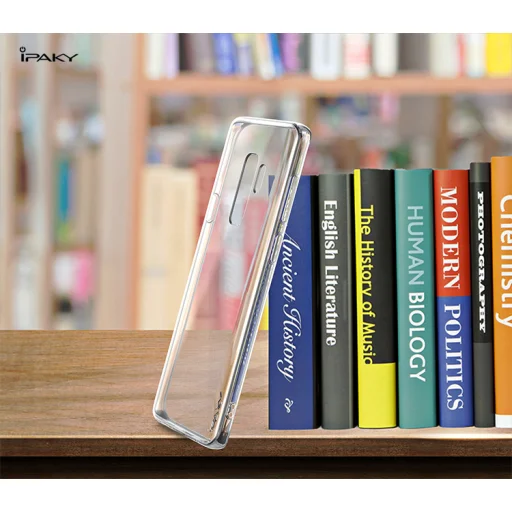 IPAKY Effort TPU tok és kijelzővédő Samsung S9 G960 áttetsző kialakításban - 8