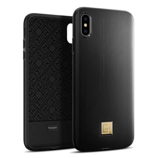 iPhone XS MAX SPIGEN LA MANON tok fekete színben - 3
