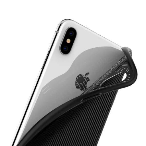 iPhone XS MAX SPIGEN LA MANON tok fekete színben - 4
