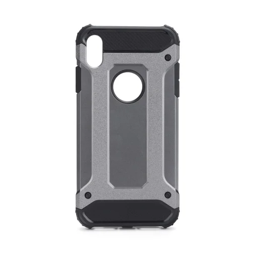 iPhone XS MAX Forcell hybrid armor puzdro v sivej farbe - 1