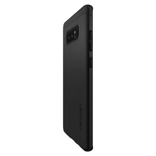 Spigen Thin Fit 360 fokos védelmet biztosító tok Samsung Note 8 fekete színben - 4