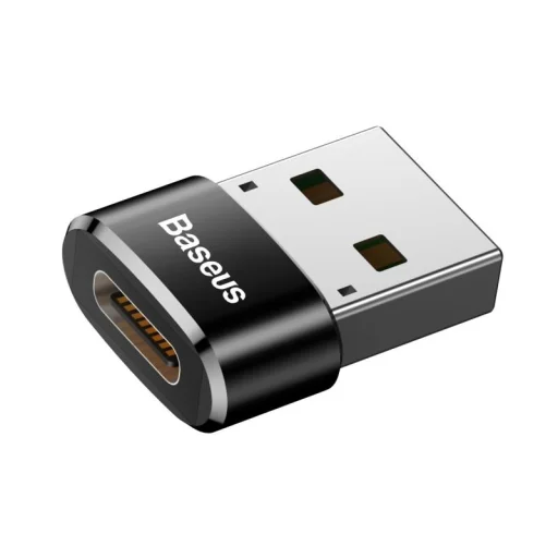 Baseus USB type-C to USB adapter fekete színben - 1