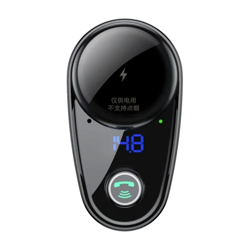 Baseus Locomotive Bluetooth FM Transmitter és autós töltő 2 USB aljzattal (CCALL-RH01) MP3 - 3