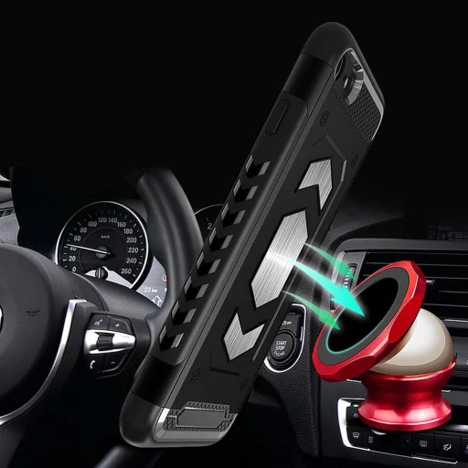 Forcell Magnet Samsung S10e tok fekete színben - 5