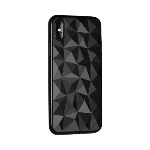 Forcell prizma mintájú Huawei P30 fekete - 2