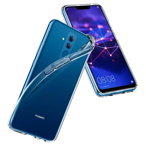Huawei Mate 20 Lite átlátszó SPIGEN Liquid Crystal flexibilis TPU gél tok - 5