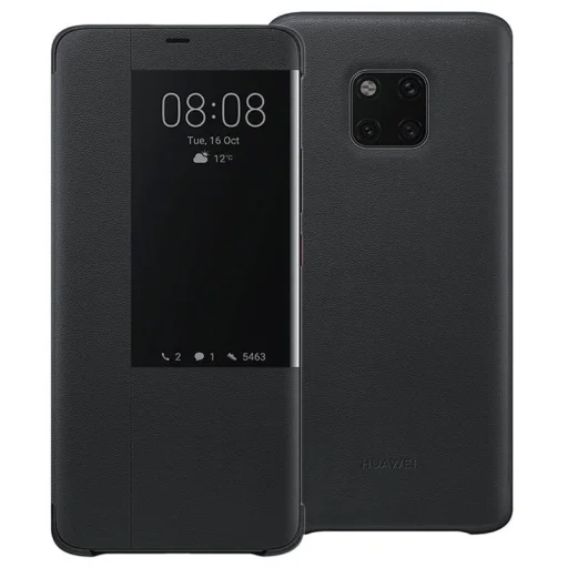 Huawei Smart View fliptok kijelző betekintéssel Mate 20 Pro fekete színben - 5