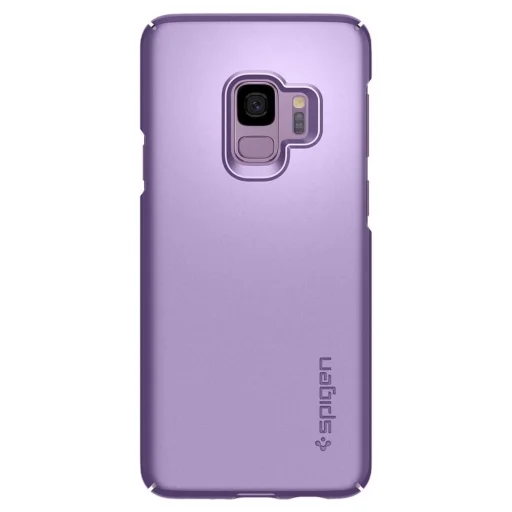 Spigen Thin Fit ultravékony tok Samsung S9 G960 orgona lila színben - 6