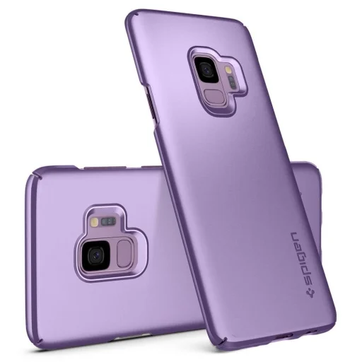 Spigen Thin Fit ultravékony tok Samsung S9 G960 orgona lila színben - 3
