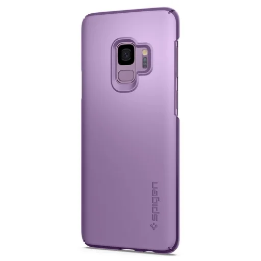 Spigen Thin Fit ultravékony tok Samsung S9 G960 orgona lila színben - 1