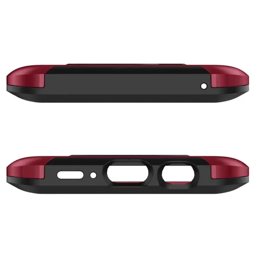 Spigen Reventon 360 fokozott védelmet nyújtó tok + kijelzővédő üvegfólia Samsung S9 G960 piros színben - 6