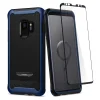 Spigen Reventon 360 fokozott védelmet nyújtó tok + kijelzővédő üvegfólia Samsung S9 G960 kék színben thumbnail