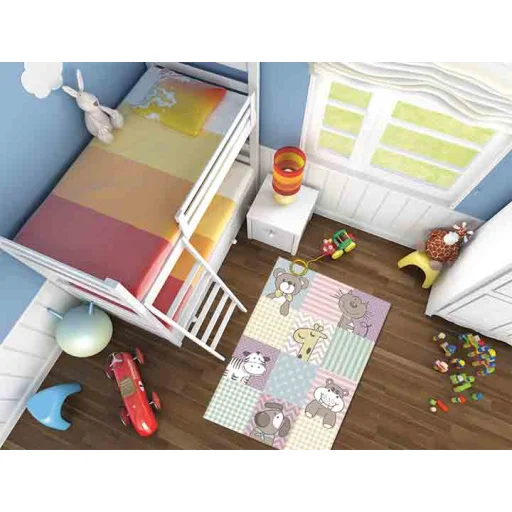 Állat mintás 3D hatású gyerekszőnyeg - 1