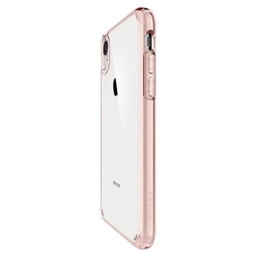 Spigen Ultra hibrid tok, PC borítással TPU vázzal iPhone XR rose gold színű kerettel (064CS24875) - 5