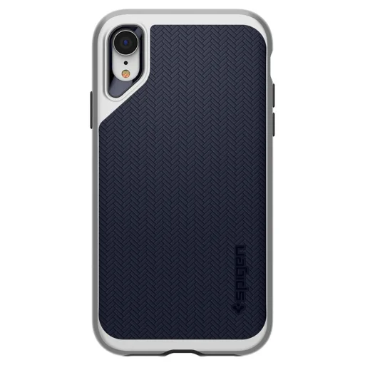 SPIGEN Neo Hybrid TPU tok PC kerettel iPhone XR kék/ezüst színben - 3