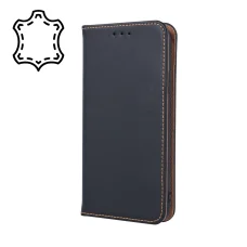 Genuine Leather Fliptok Samsung Galaxy A15 4G / A15 5G fekete