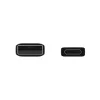 Samsung 2x USB - USB Type-C kábel 1.5m fekete (EP-DG930MBEGWW)