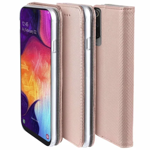 iPhone 13 Pro Max mágneses fliptok rószaszín - 6