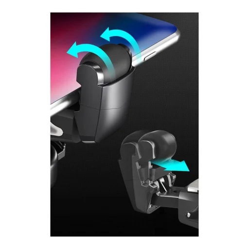 Extreme Type.09W autótartó vezeték nélküli töltéssel szellőzőre fekete - 7