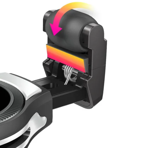 Extreme Type.09W autótartó vezeték nélküli töltéssel szellőzőre fekete - 4