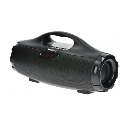 Rebeltec SoundBox 390 Bluetooth bezdrôtový reproduktor čierny, so zabudovaným FM rádiom - 3