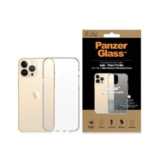 iPhone 13 Pro Max Panzerglass katonai minősítésű antibakteriális tok, átlátszó - 2