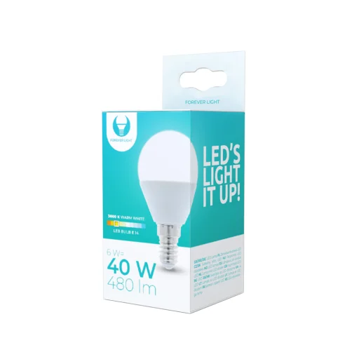 Forever LED Light E14 G45 6W 3000K 480lm - 1