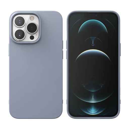 iPhone 13 Pro Max Ringke Air S Ultravékony TPU gél tok szürke (AS554E66) - 9