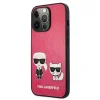 iPhone 13 Pro Karl Lagerfeld Ikonik Karl Choupette tok rózsaszín (KLHCP13LPCUSKCP) thumbnail
