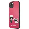 iPhone 13 Mini 5.4'' Karl Lagerfeld Ikonik Karl Choupette tok rózsaszín (KLHCP13SPCUSKCP) - 7