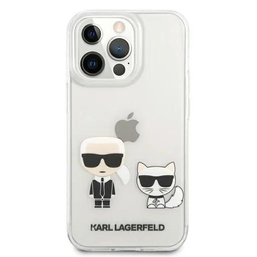 iPhone 13 Pro Max 6.7'' Karl Lagerfeld Karl Choupette tok átlátszó (KLHCP13XCKTR) - 6