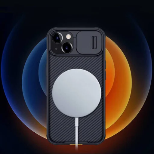 iPhone 13 Mini Nillkin CamShield Pro tok fekete - 6