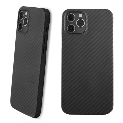 iPhone 13 Pro Max valódi aramid tok fekete - 1